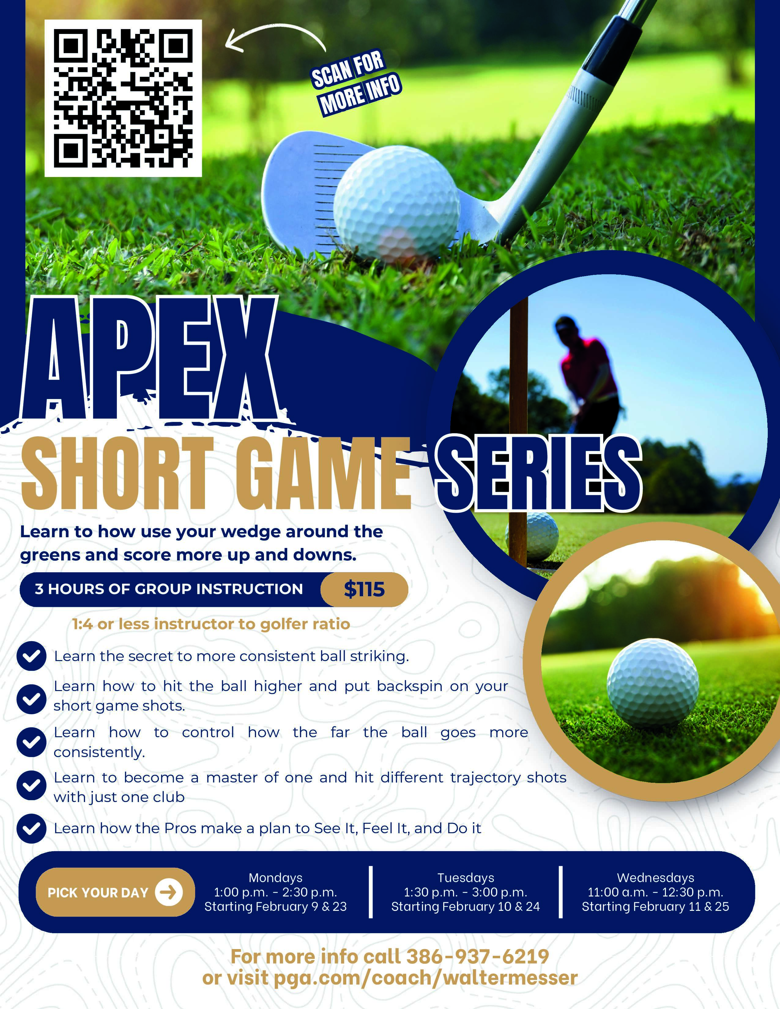 Golf Instruction - Pine Lakes Golf Club