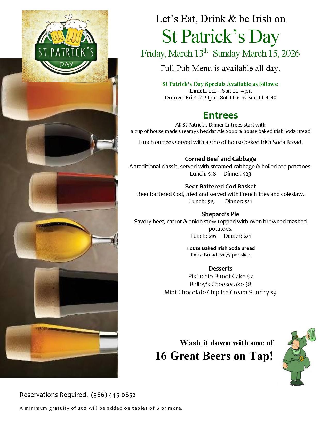 St. Patrick's Day 2026